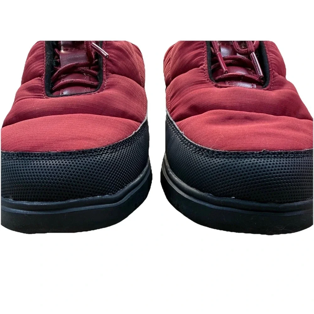 Cole Haan‎ Zerogrand Mens 8M Red Puffer Quilted Lace Up Booties C36255